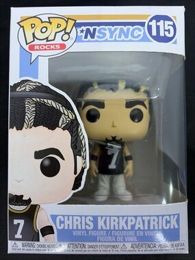 Funko Pop! Rocks *NSYNC Chris Kirkpatrick #115 Vinyl Figure Collectible